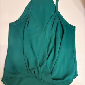 Naked Zebra Teal Camisole Top